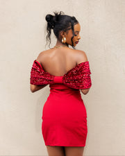 Red Bow dress
