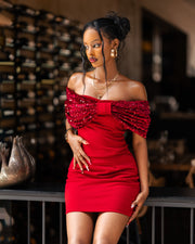 Red Bow dress